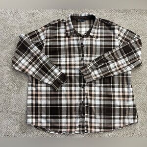 Riders by Lee Women’s Plaid Fleece Button Up Shirt Jacket